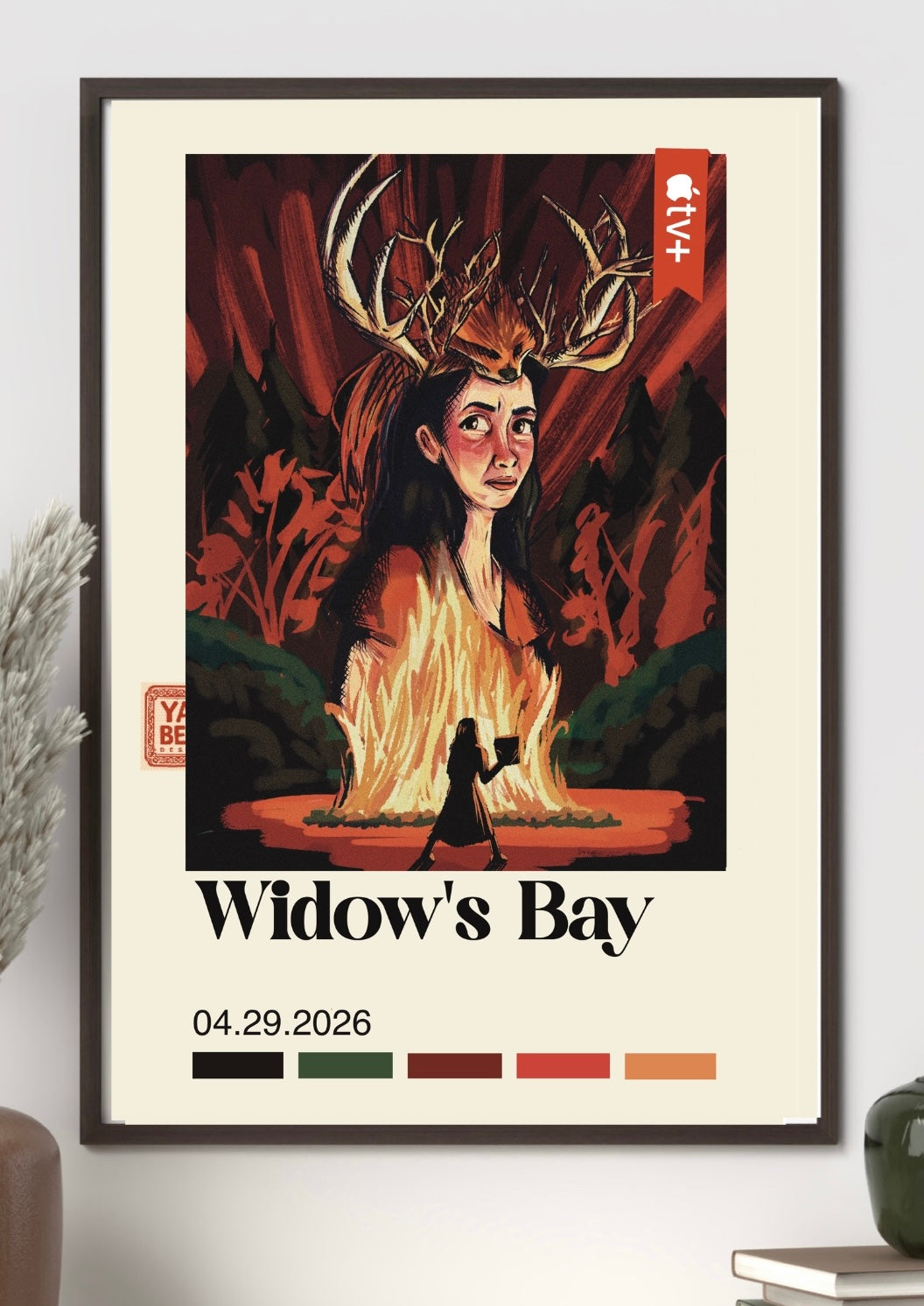 Widows Bay Patricia Tv Show Apple TV Art Wall Poster