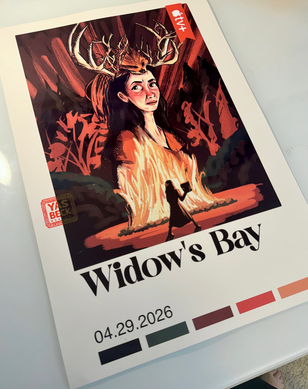 Widows Bay Patricia Tv Show Apple TV Art Wall Poster