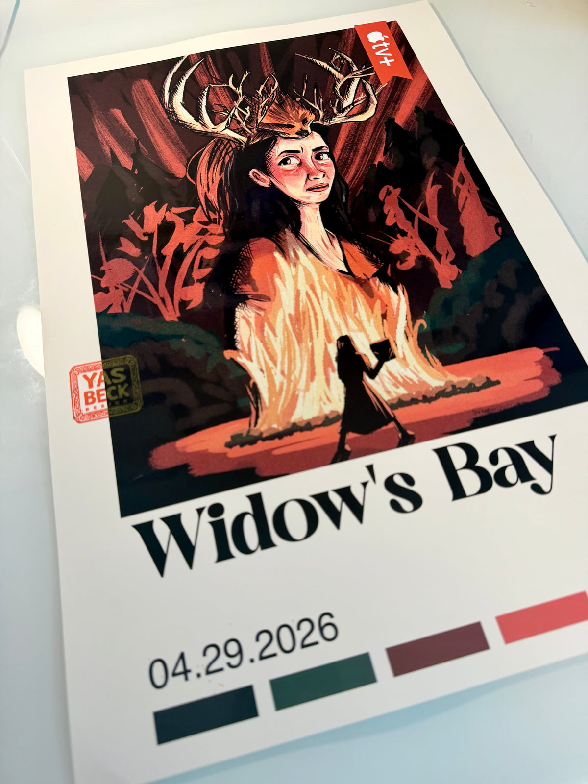Widows Bay Patricia Tv Show Apple TV Art Wall Poster