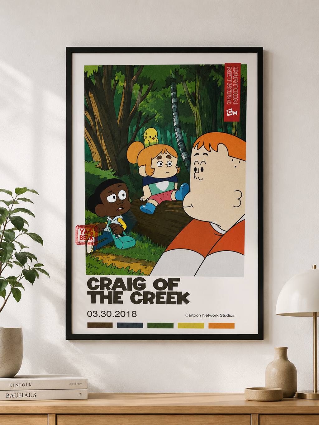 Craig of the Creek Classic Poster, Vintage Cartoon Wall Art Print