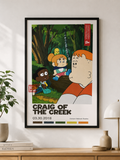 Craig of the Creek Classic Poster, Vintage Cartoon Wall Art Print
