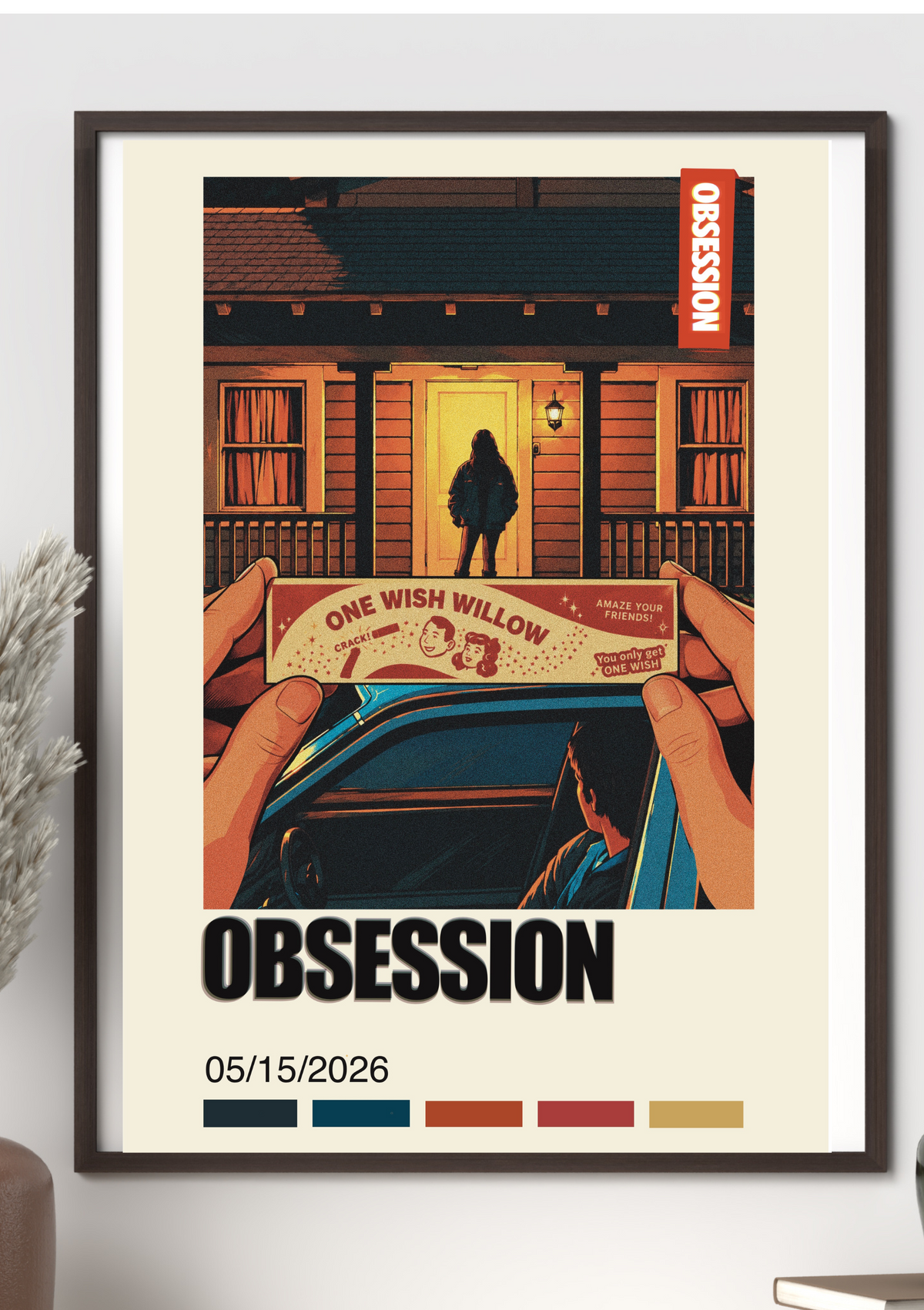 Obsession Movie Nikki Bear Willows Wish Poster Wall Art