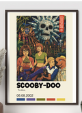 Scooby-Doo Movie Poster 2002 Art Wall Velma Daphne Fred Spooky Island