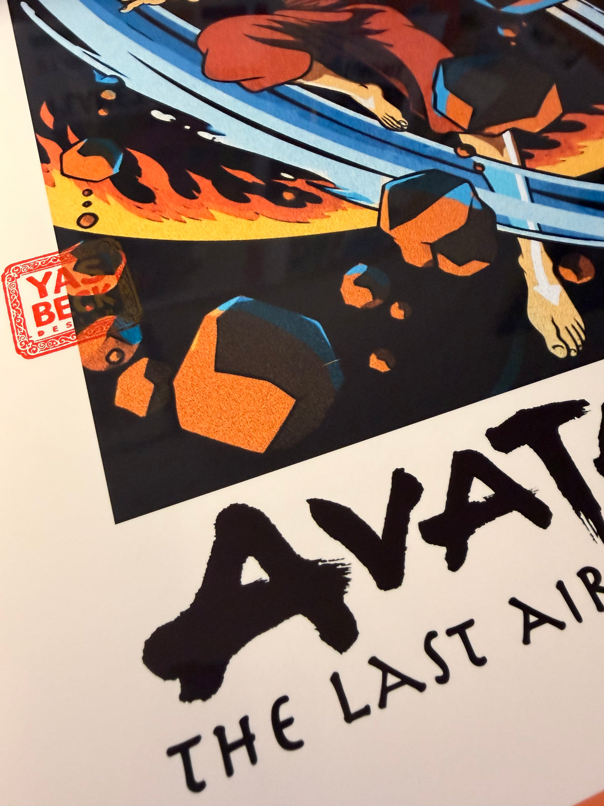 Avatar Poster, The Last Airbender Retro Art Print in Two Sizes