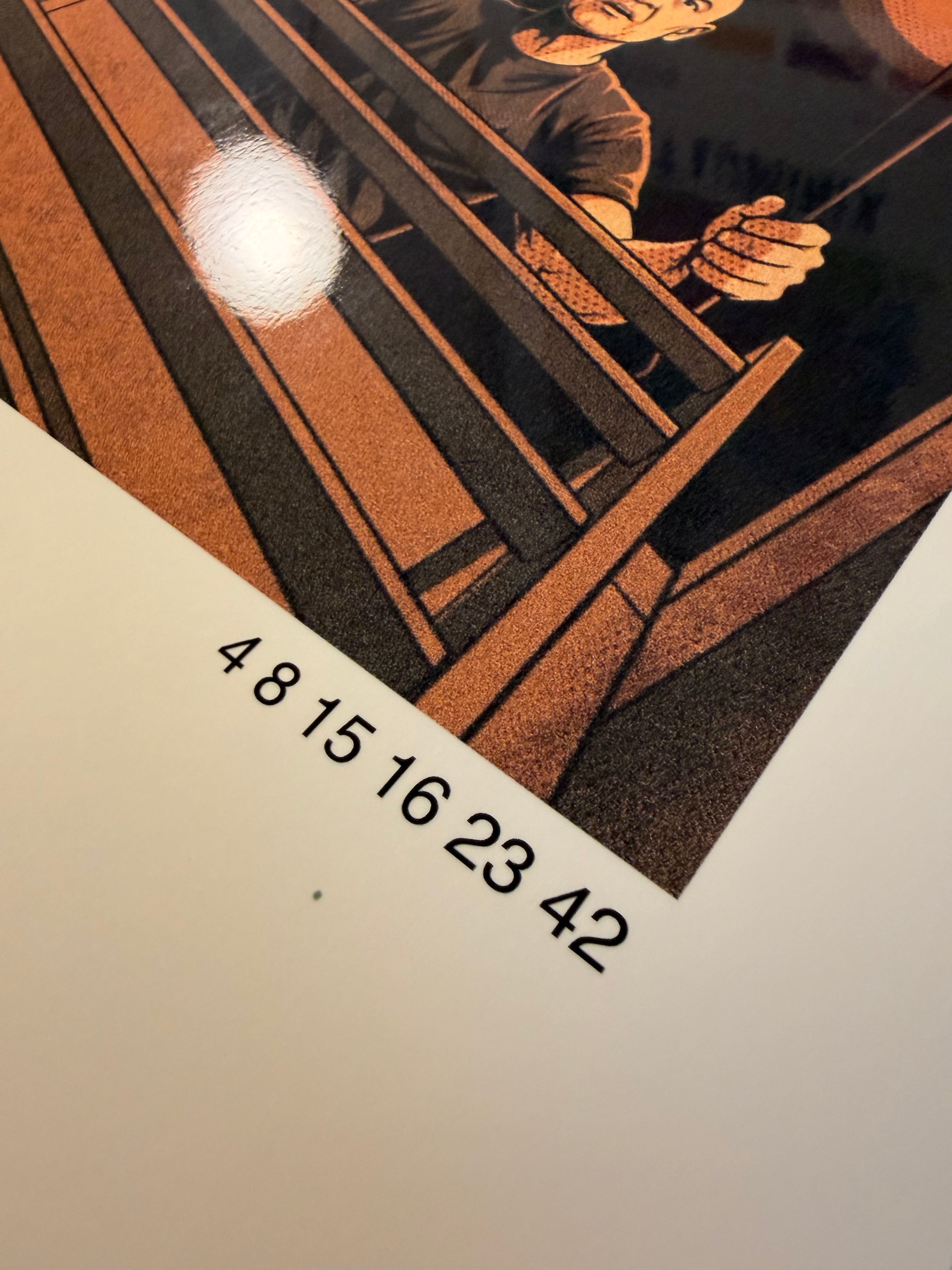 Lost Poster | Vintage TV Series Art Print Featuring John Locke & Jack