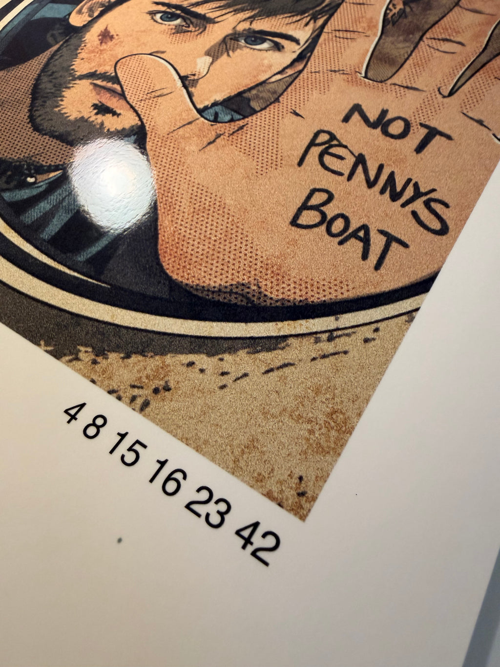 Lost Poster | Charlie Not Penny’s Boat Print | Vintage TV Show Wall Art