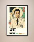 Lost Poster Featuring Dr. Pierre Chang | Vintage Dharma Initiative Art