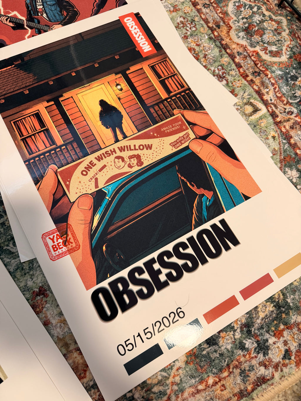 Obsession Movie Nikki Bear Willows Wish Poster Wall Art