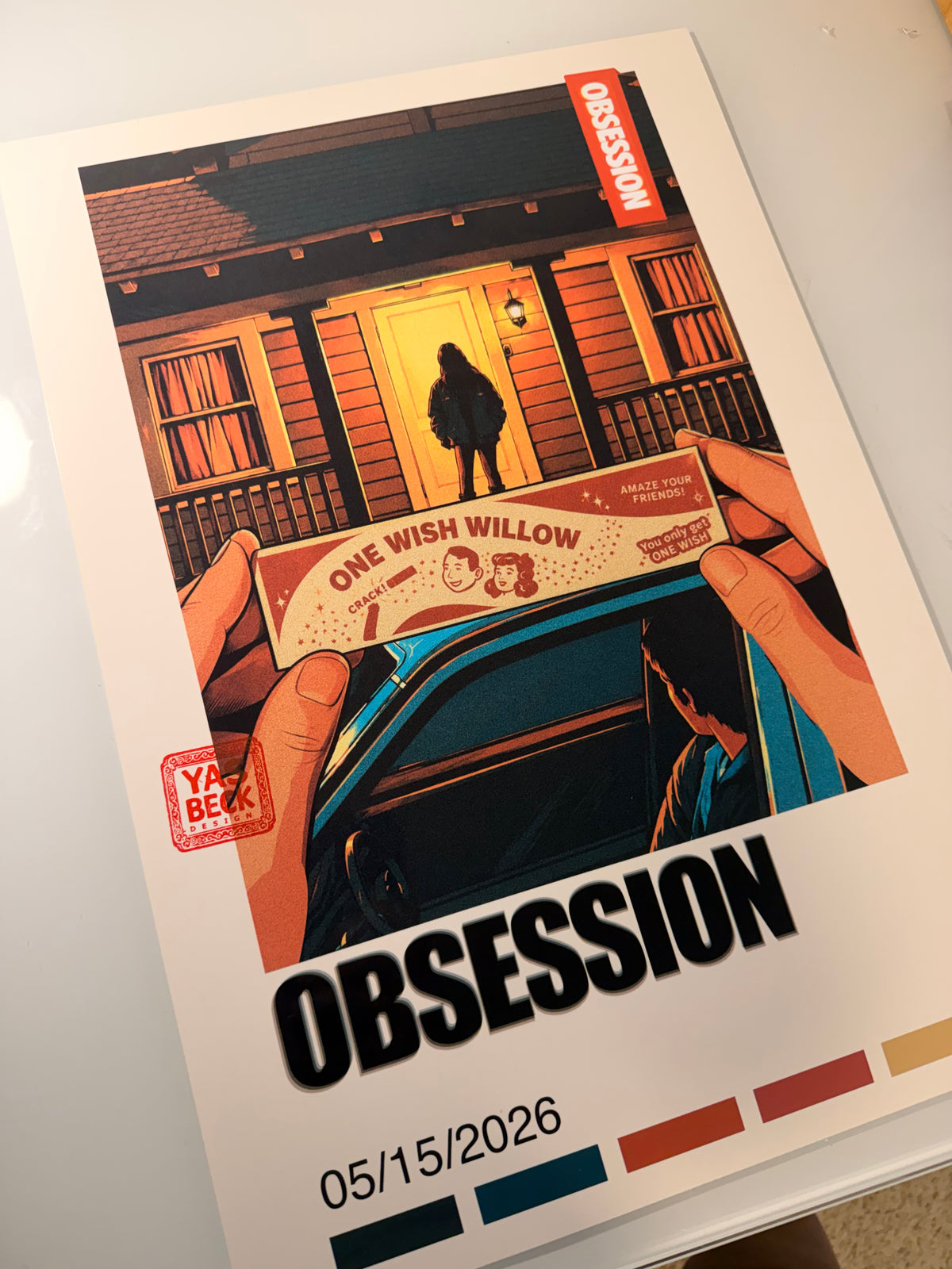 Obsession Movie Nikki Bear Willows Wish Poster Wall Art