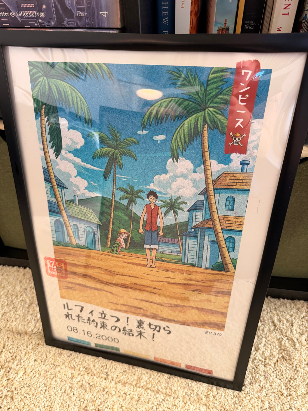 One Piece Wall Art Set, Iconic Anime Posters Featuring Zoro, Nami, and Luffy