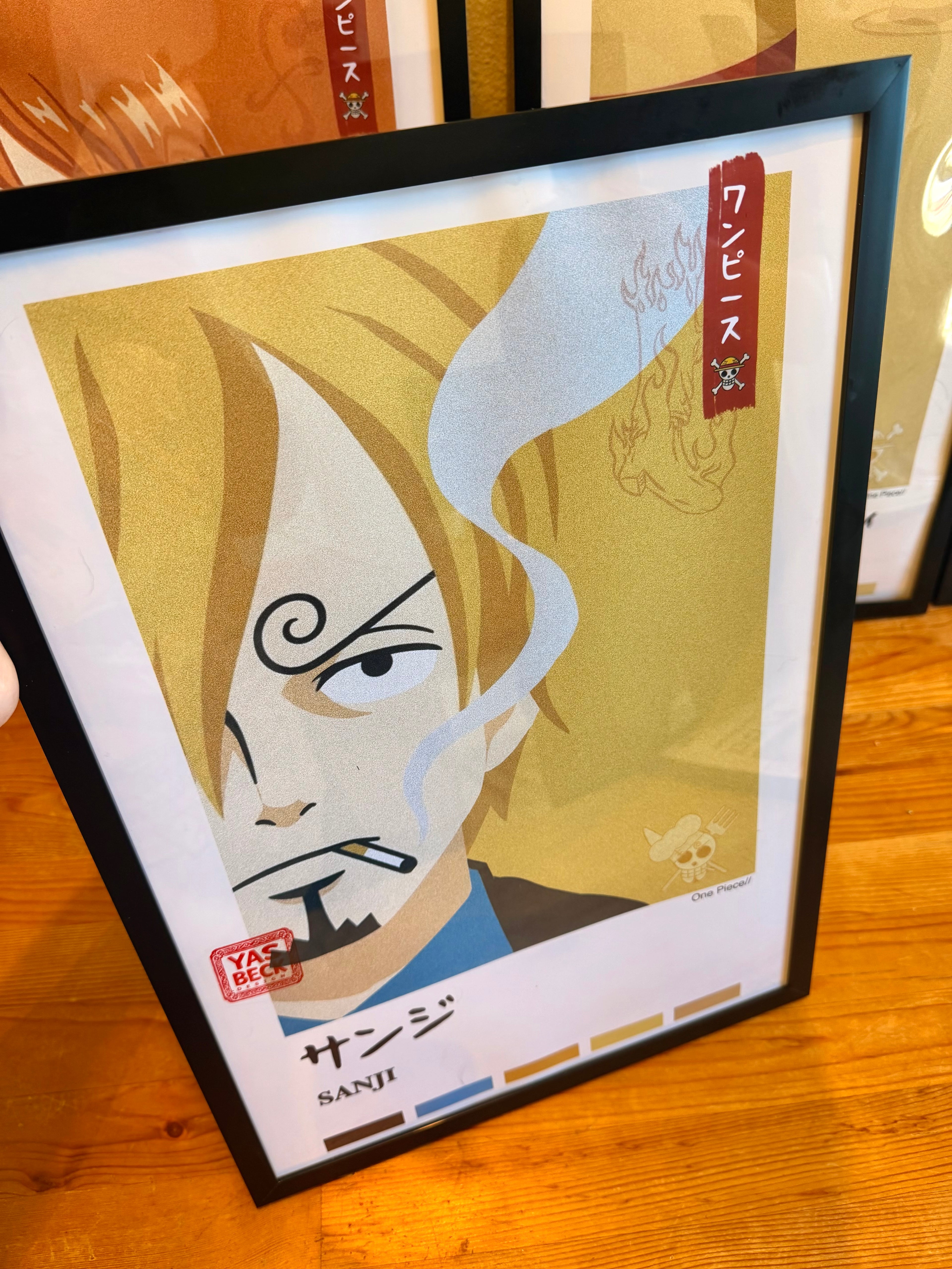 One Piece Poster of Sanji | Anime Wall Art Print | Collector's Edition