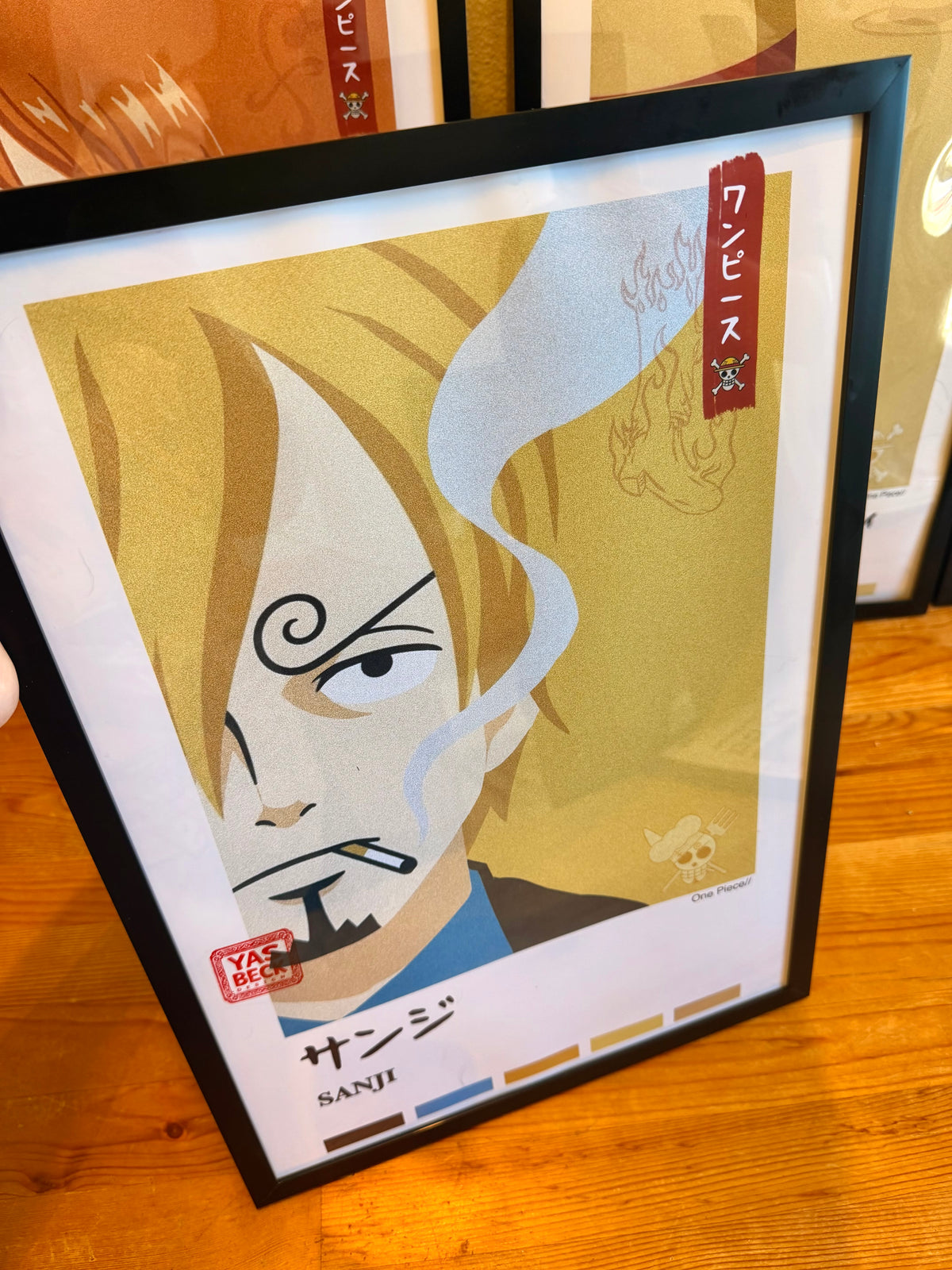 One Piece Poster Set - Anime Wall Art Featuring Luffy, Zoro, Nami, Sanji, and Usopp
