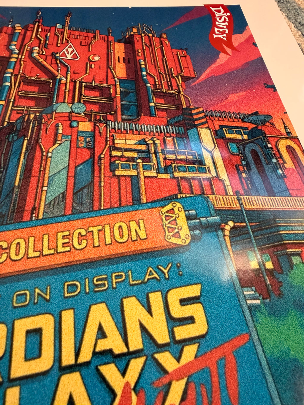 Guardians of the Galaxy Poster - Colorful California Adventure Fan Art Print