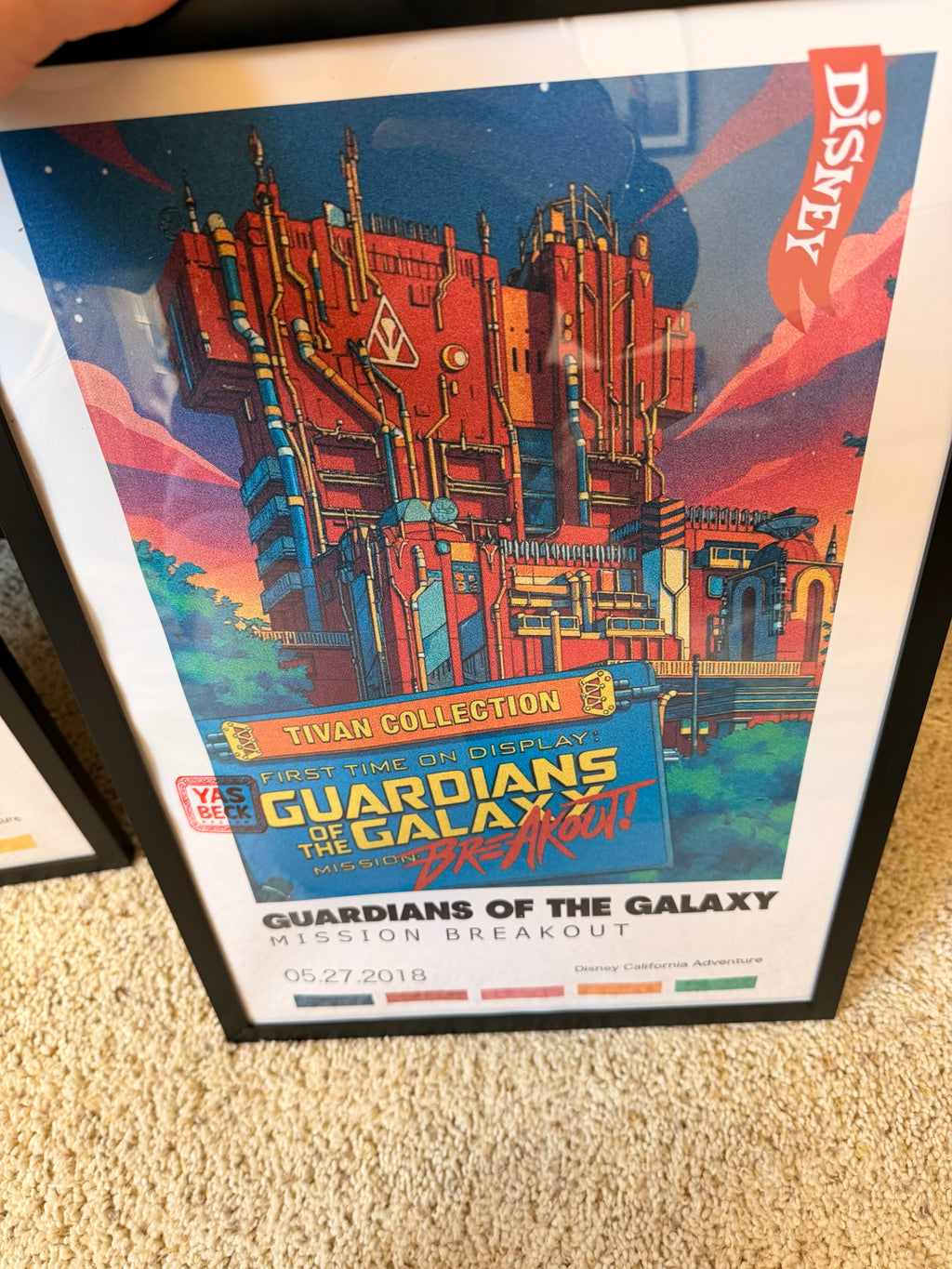 Guardians of the Galaxy Poster - Colorful California Adventure Fan Art Print