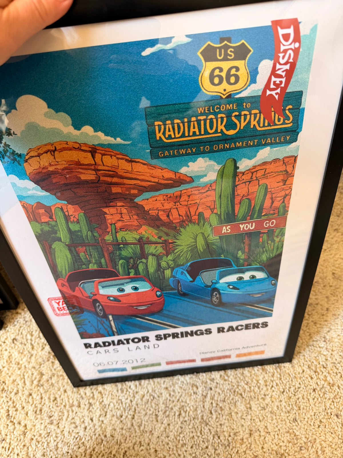 Theme Park Wall Art Poster Set - Disney California Adventure Prints