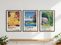 Studios Ghibli Poster Set, Totoro, Ponyo & Howl's Moving Castle Art Prints