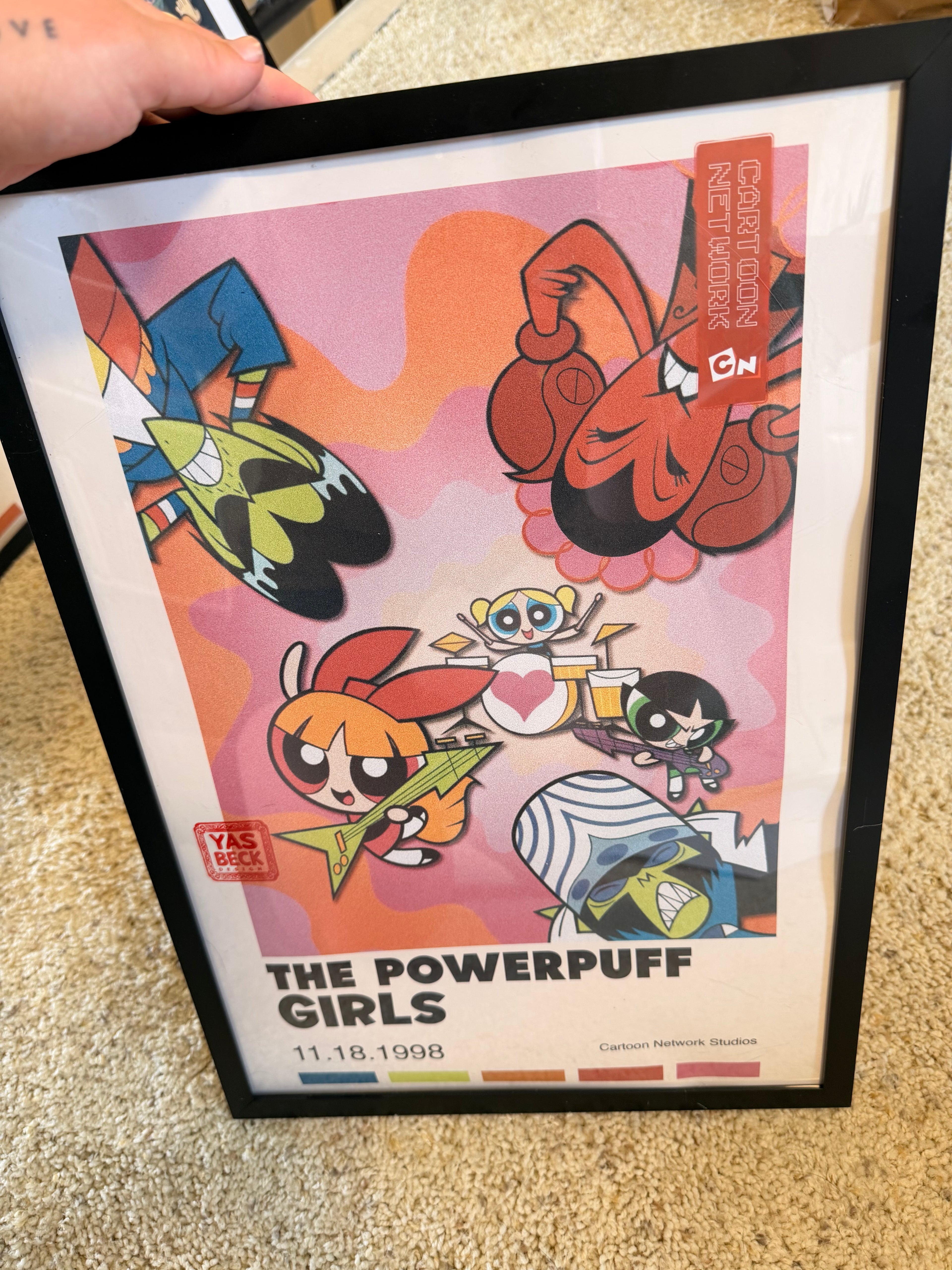 Cartoon Network Poster Set: Powerpuff Girls, Dexter's Lab, Kids Next Door