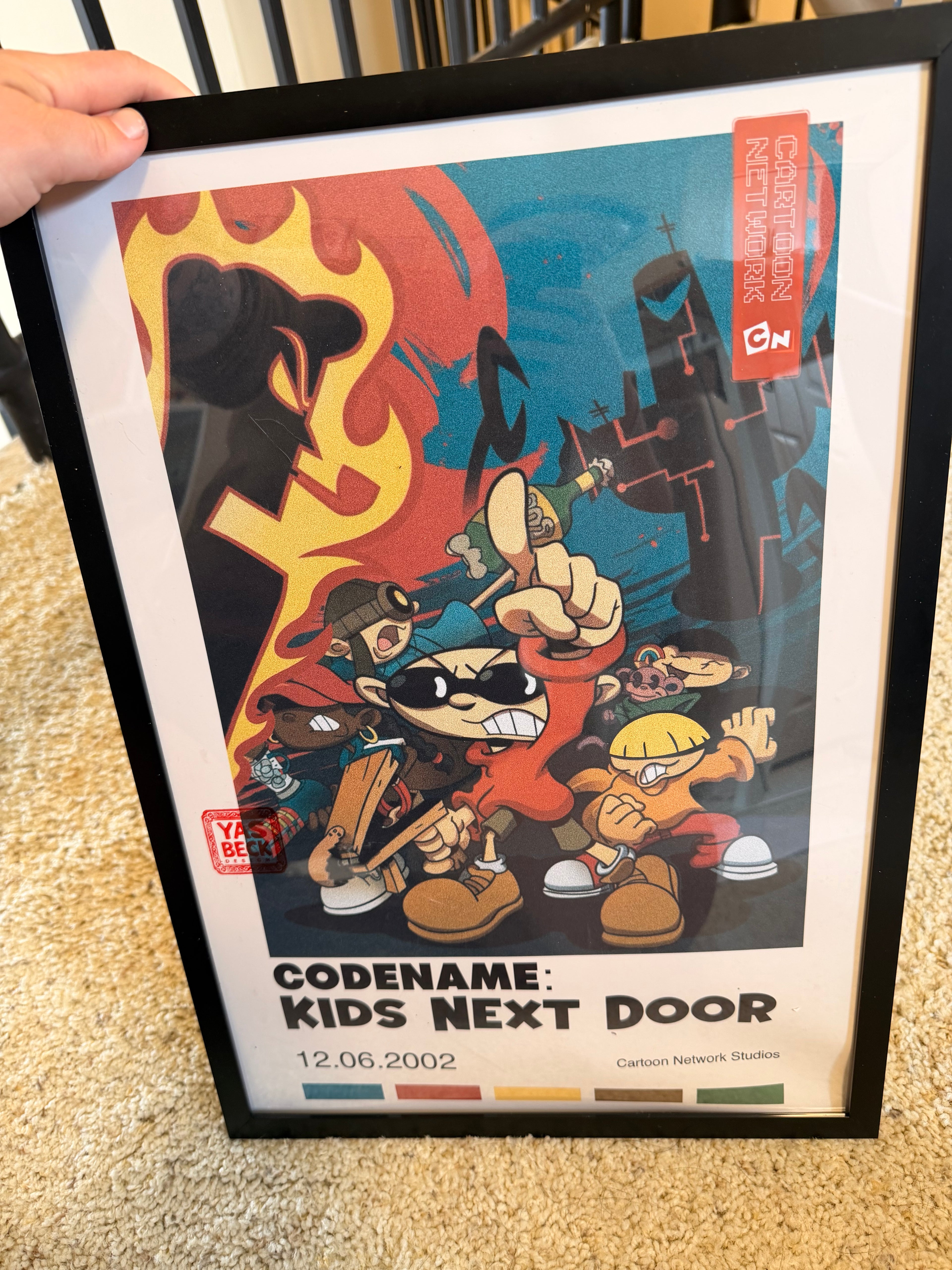 Cartoon Network Poster Set: Powerpuff Girls, Dexter's Lab, Kids Next Door