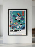 Dexter's Laboratory Classic Poster, Vintage Cartoon Art Print