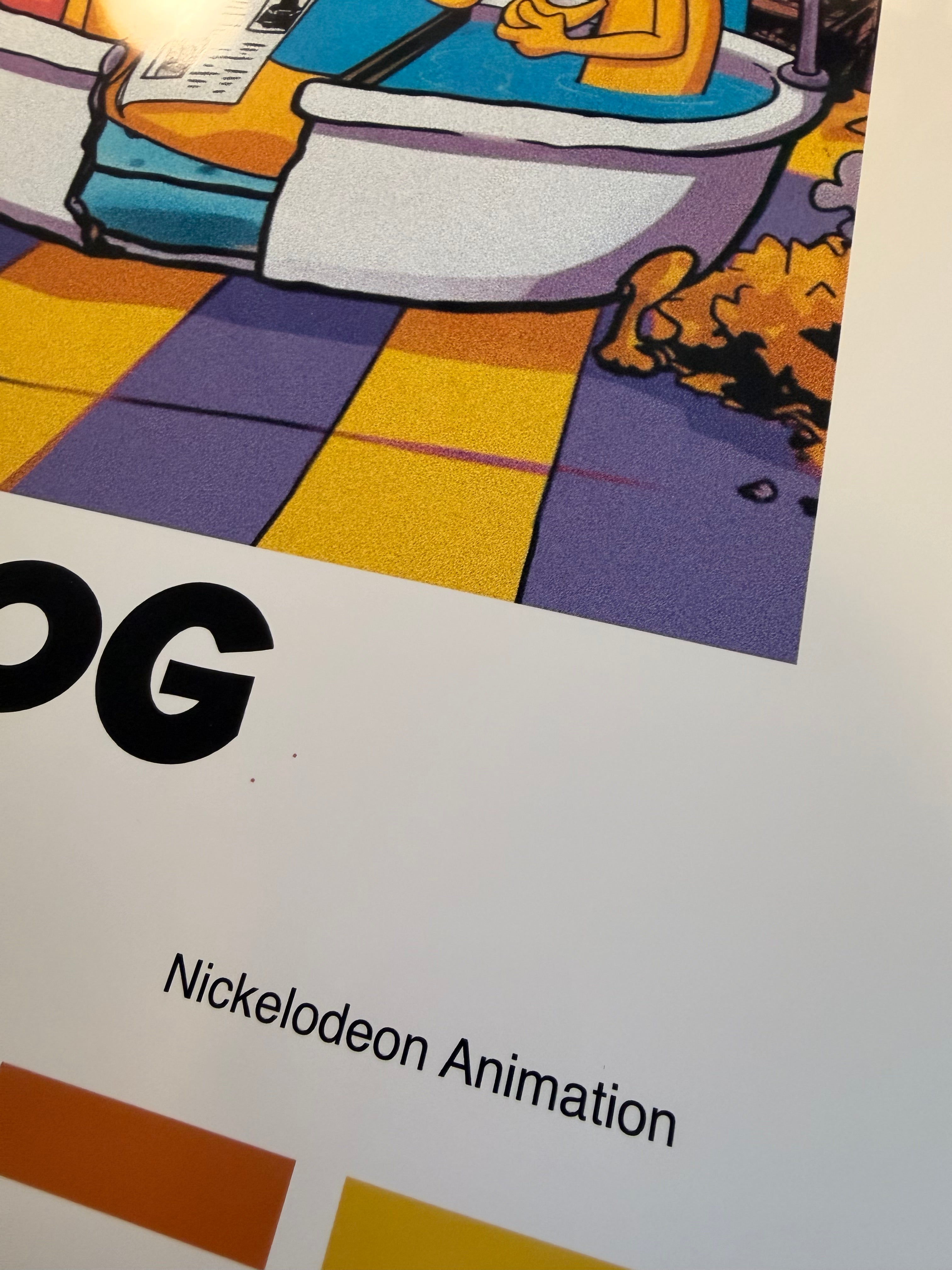 CatDog Art Print, Retro Nickelodeon Wall Art in 90s Style