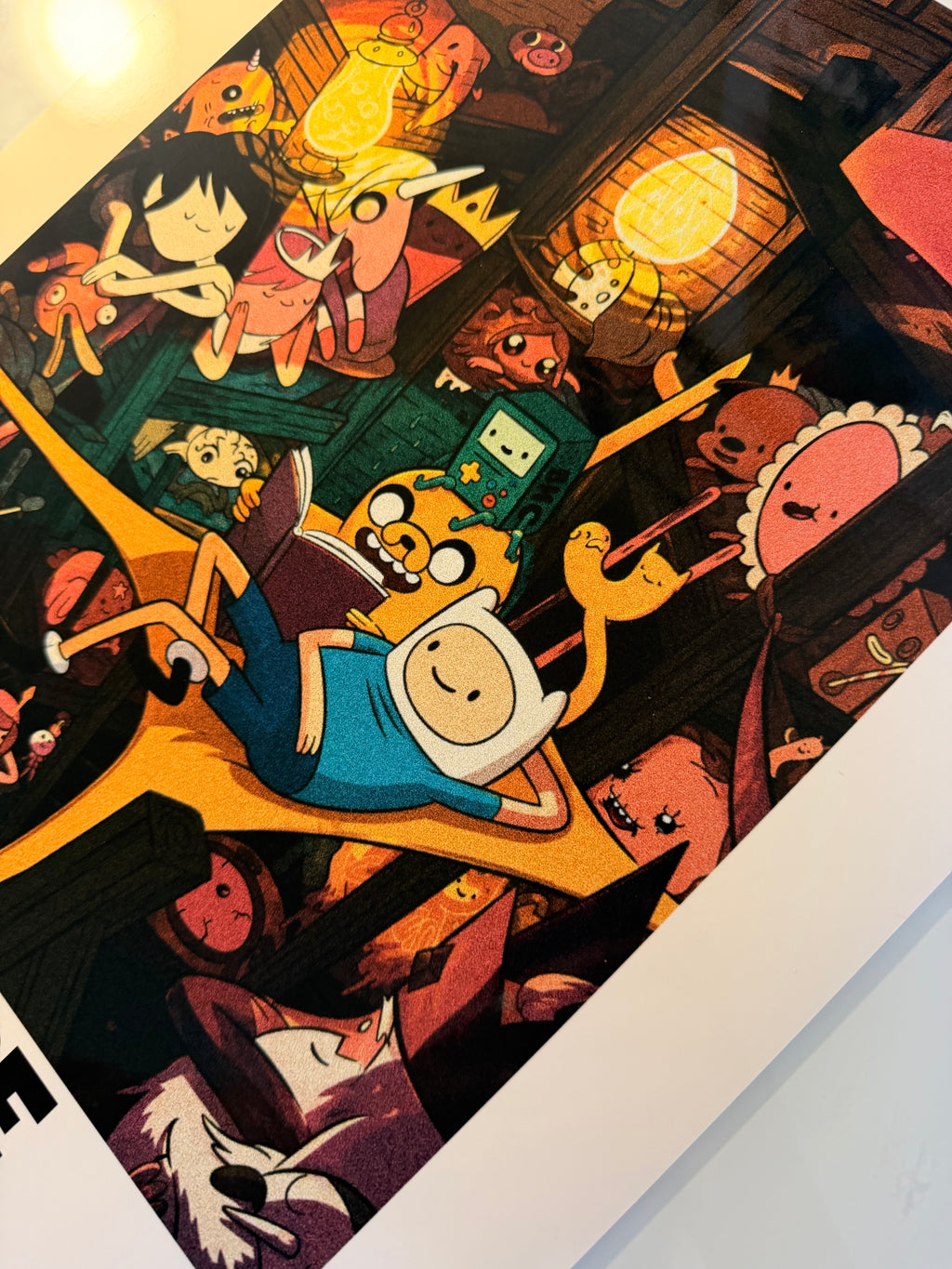 Adventure Time Classic Poster, Finn & Jake Art Print in Two Sizes