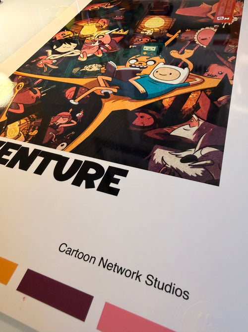 Adventure Time Classic Poster, Finn & Jake Art Print in Two Sizes