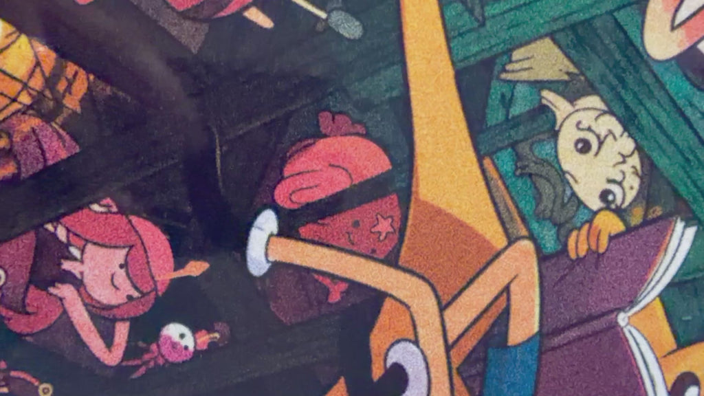 Adventure Time Classic Poster, Finn & Jake Art Print in Two Sizes
