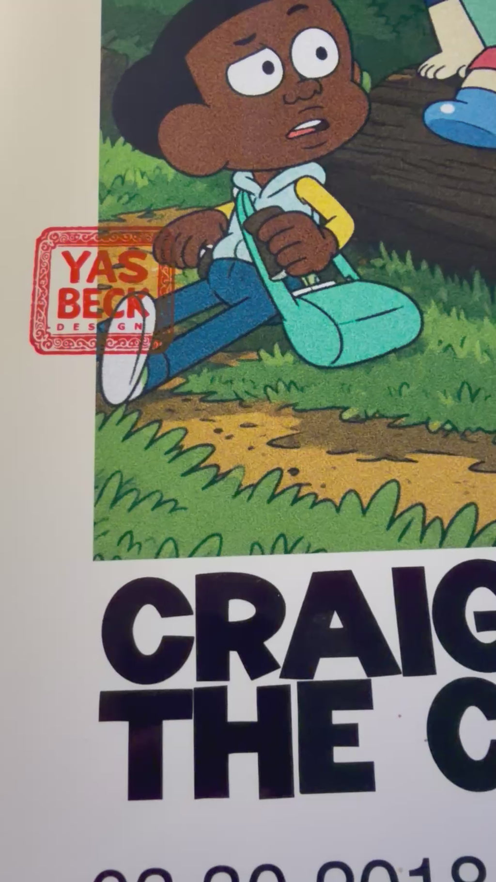 Craig of the Creek Classic Poster, Vintage Cartoon Wall Art Print