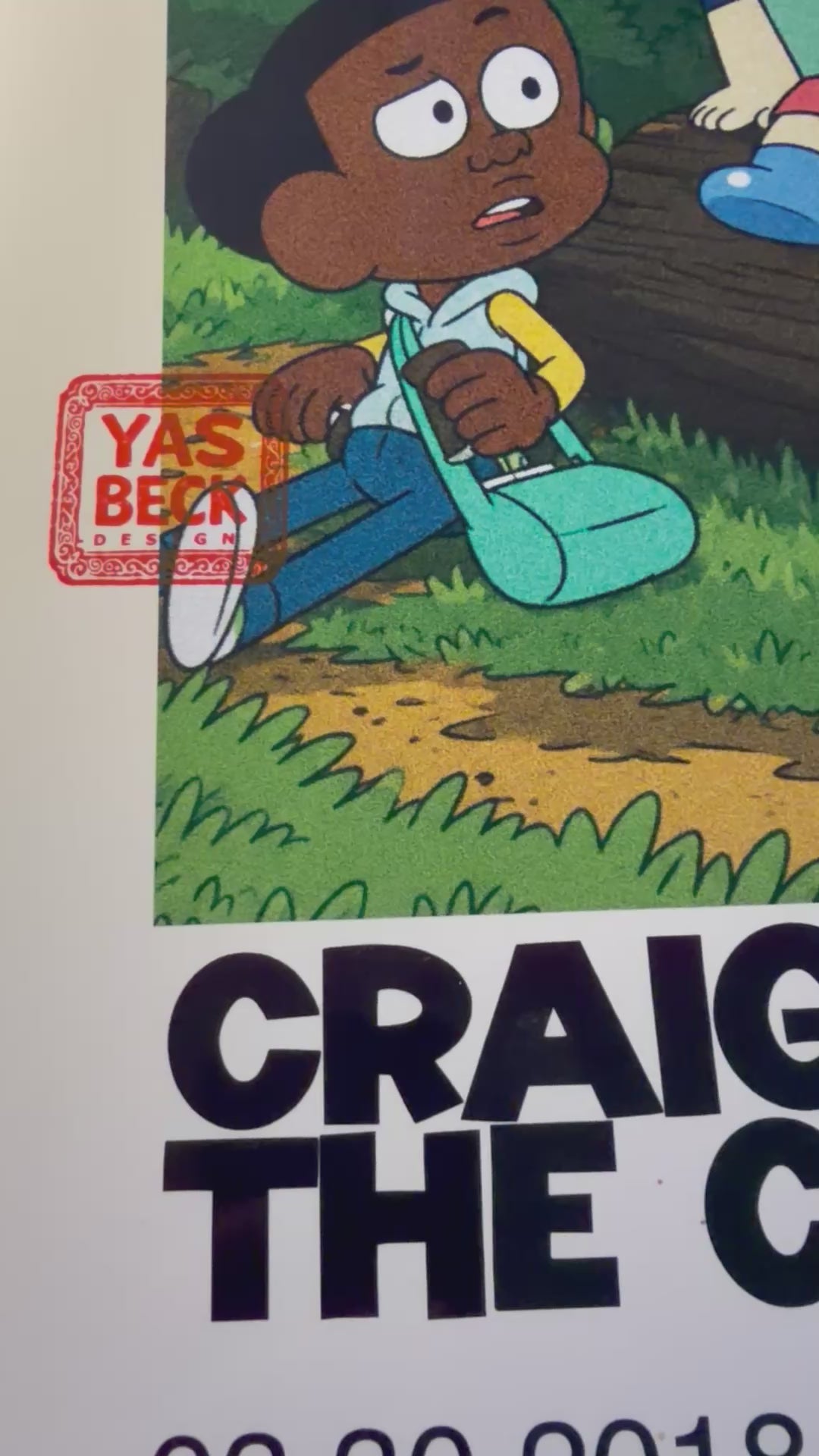 Craig of the Creek Classic Poster, Vintage Cartoon Wall Art Print